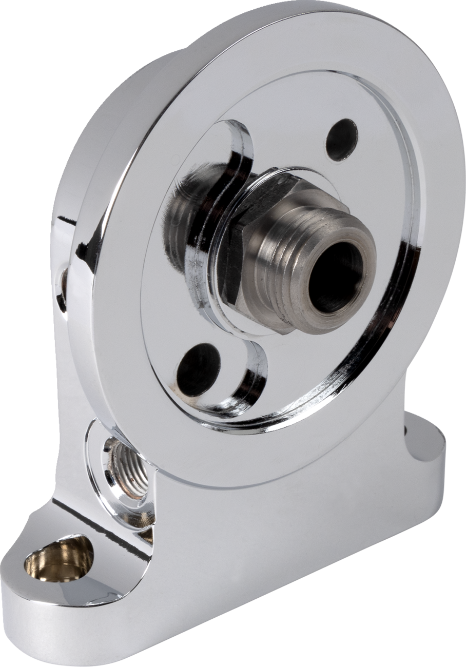 Oil Filter Mounting Bracket Kit - Chrome - 0712-0312