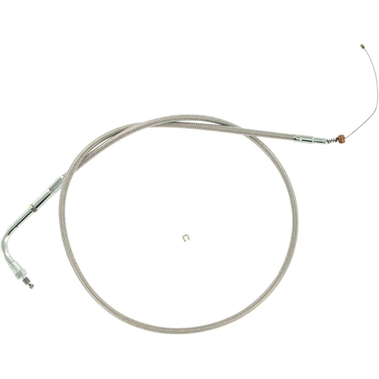 Barnett Stainless Steel Throttle Idle Cable Dyna FXR Softail - 102-30-40014 For Harley 1990-1995