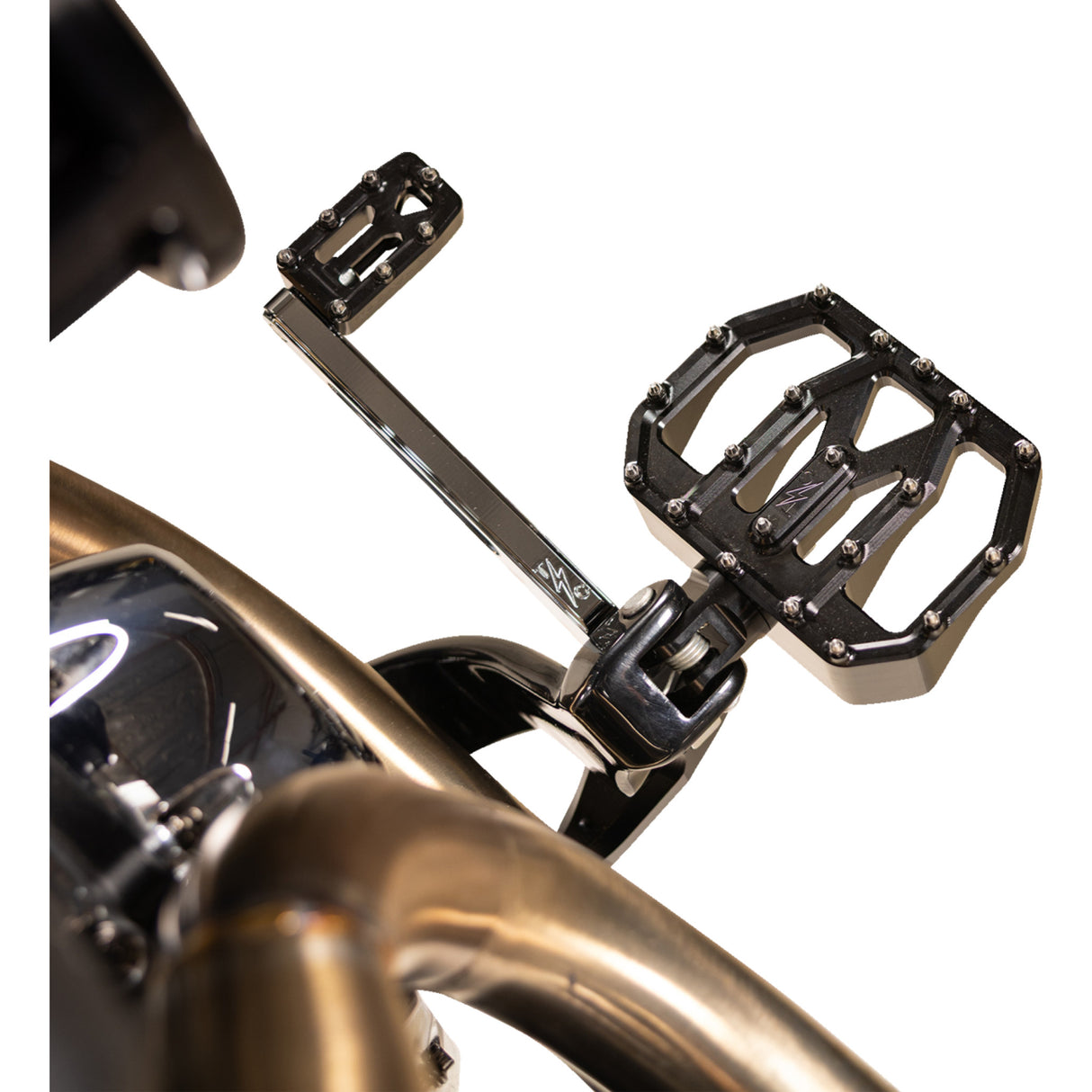 Thrashin Supply Co. Aggressor Floorboards - TSC-2031-1-D For Harley Motorcycles 1972-2025