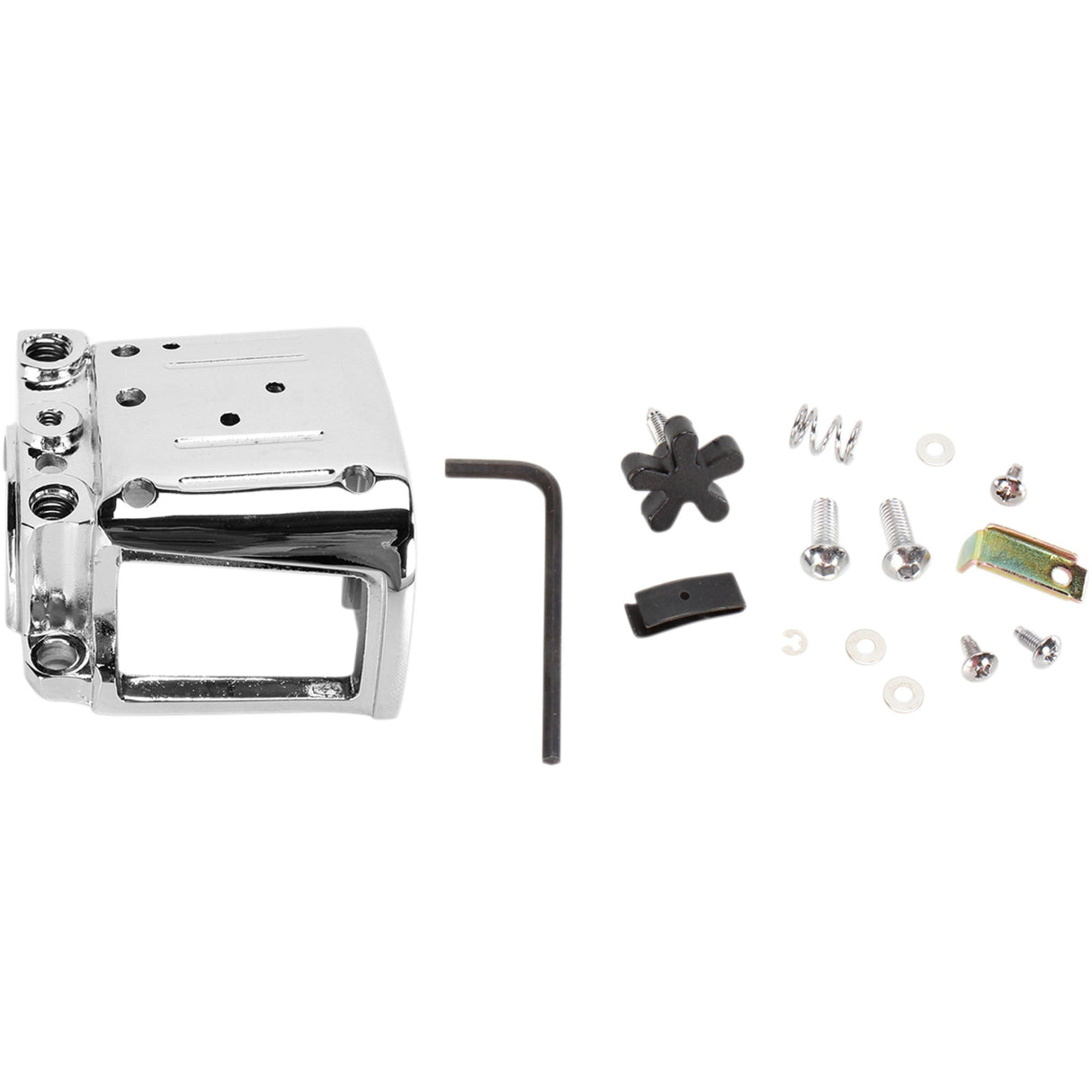 DRAG SPECIALTIES Handlebar Switch Housing Kit Chrome