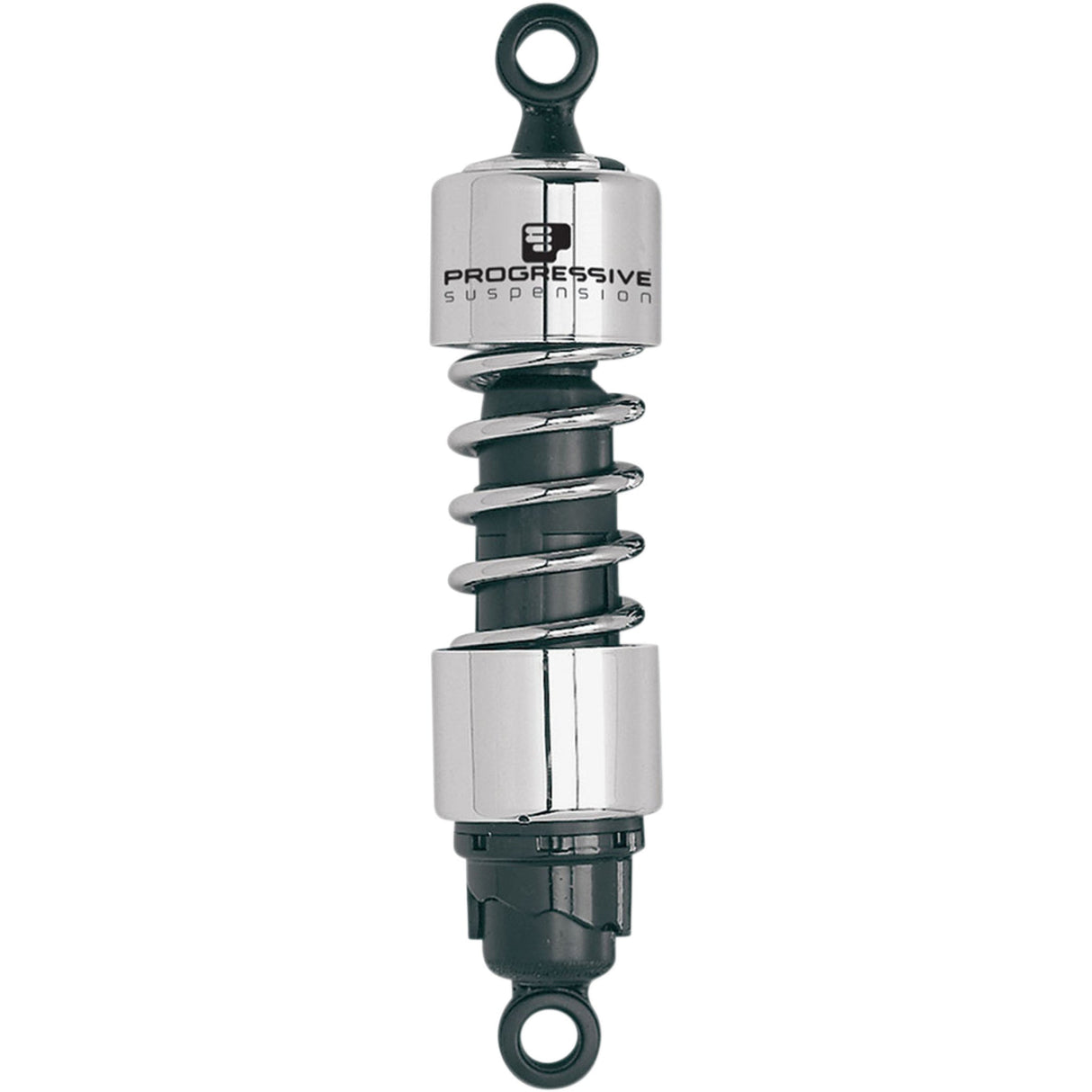 PROGRESSIVE SUSPENSION 1310-0669 412-4214C 412 Series Cruiser Shocks — Heavy Duty Shocks - 412 Cruiser Series - Chrome - 12.5" - Standard