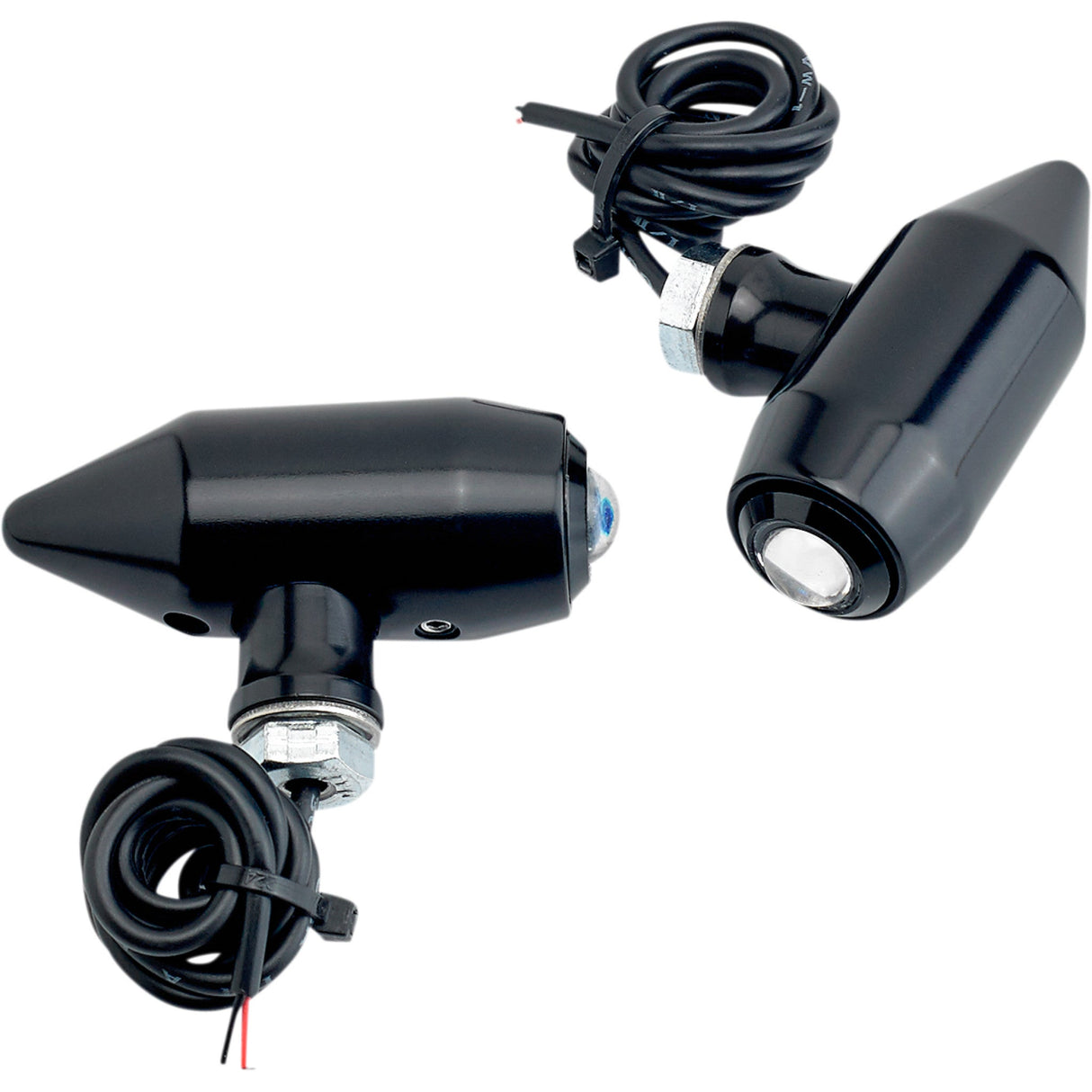 JOKER MACHINE 2020-0957 05-56-RB Vega LED Center Mount Turn Signals/Marker Lights - Black/Red