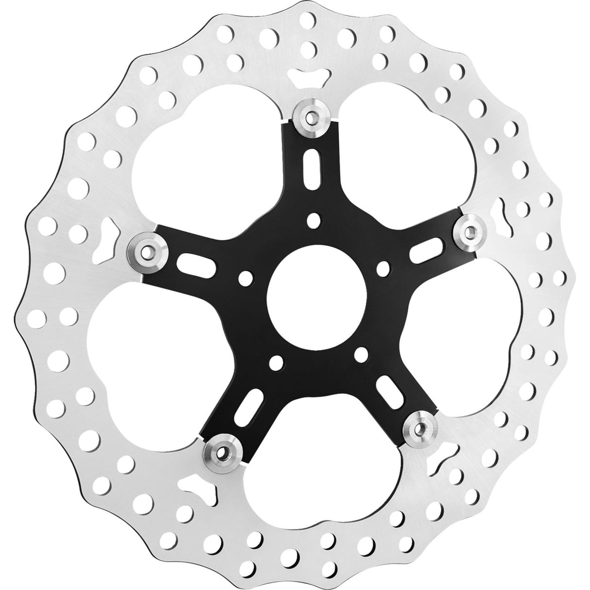 ARLEN NESS 1710-4754 300-094 Jagged Brake Rotor Jagged Rear Brake Rotor - 12-19/32" - Stainless Steel