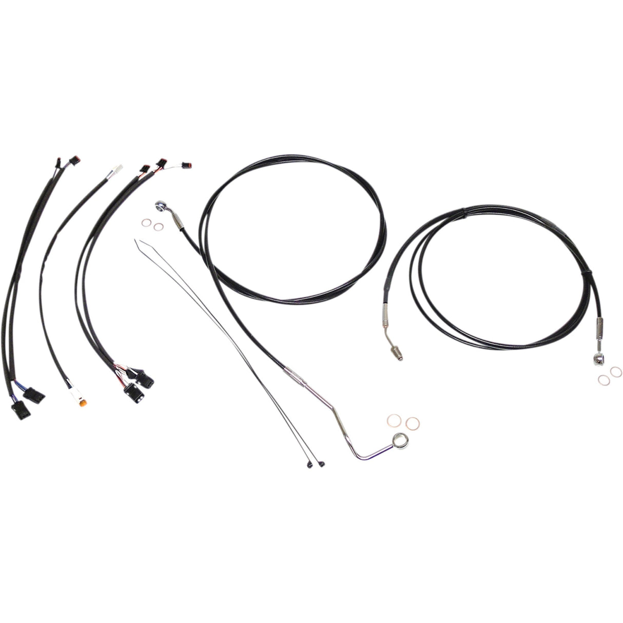 MAGNUM SHIELDING 0662-0675 489421 XR Handlebar Installation Kit - Black/Chrome