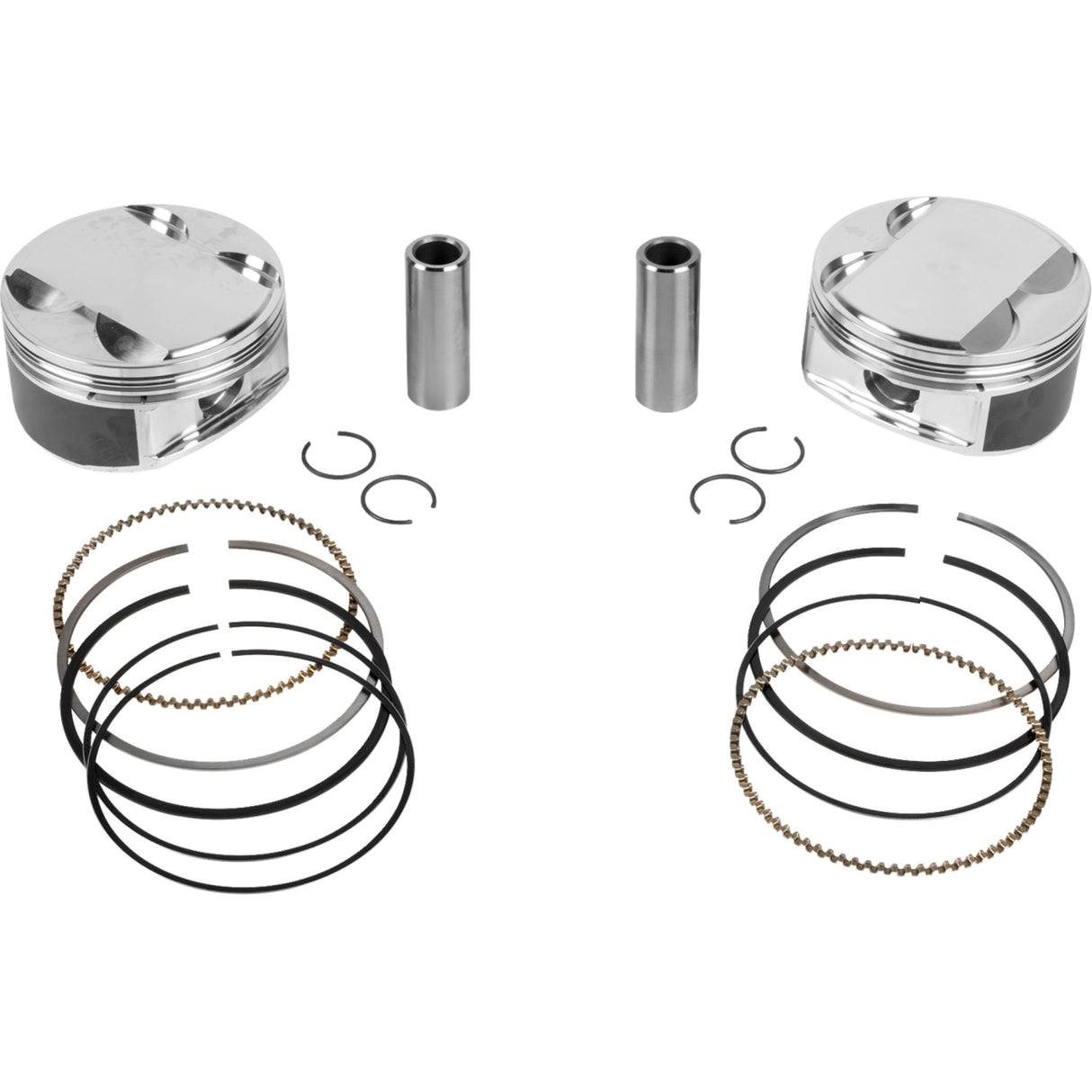 JE Pistons Piston Kit 4.016" Bore 4.500" Stroke 11.5:1 CR 114" M8 - 398731 For Harley Motorcycles 2017-2025