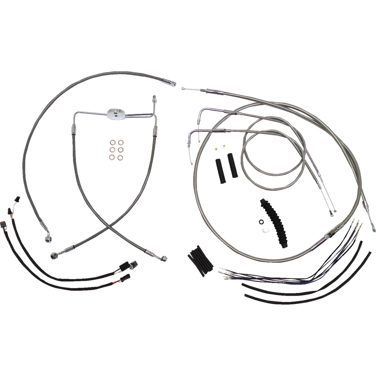 Magnum Shielding Cable Kit - 589201 For Harley Fat Bob 2012-2017