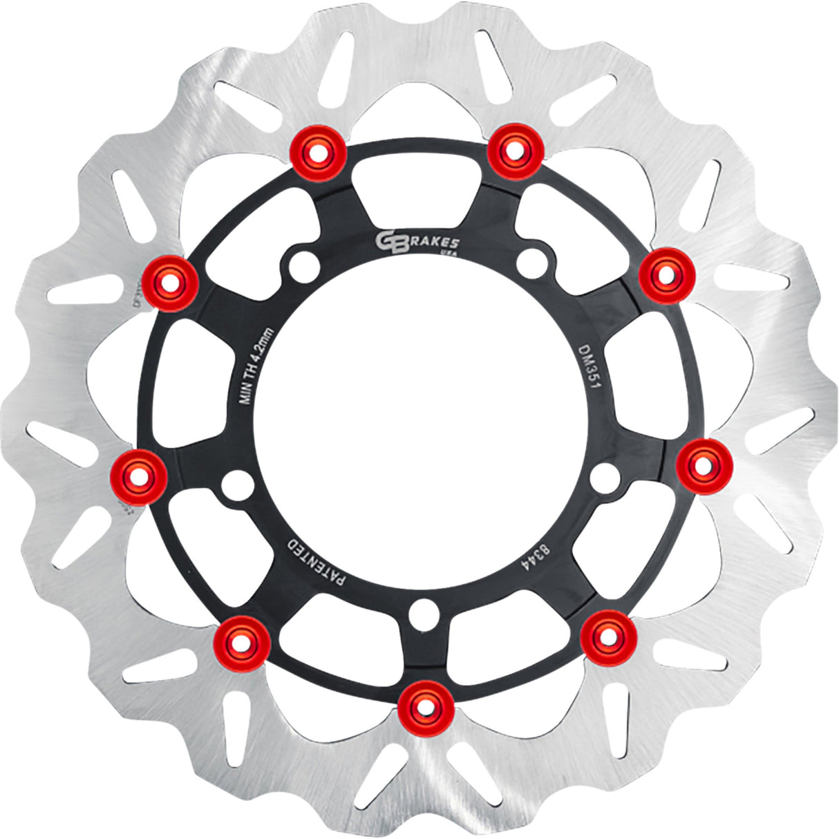GBRAKES 1710-4958 GBDU038 Brake Rotor