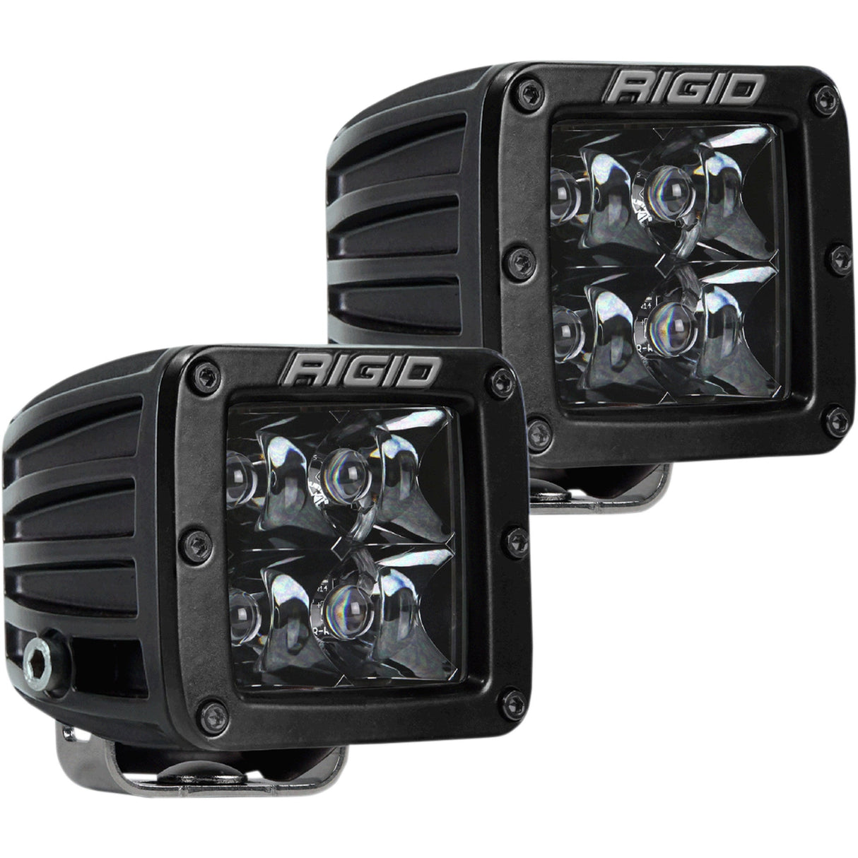RIGID INDUSTRIES 2001-1610 202213BLK D-Series Midnight Edition Spotlight D-Series Spotlight - Pair
