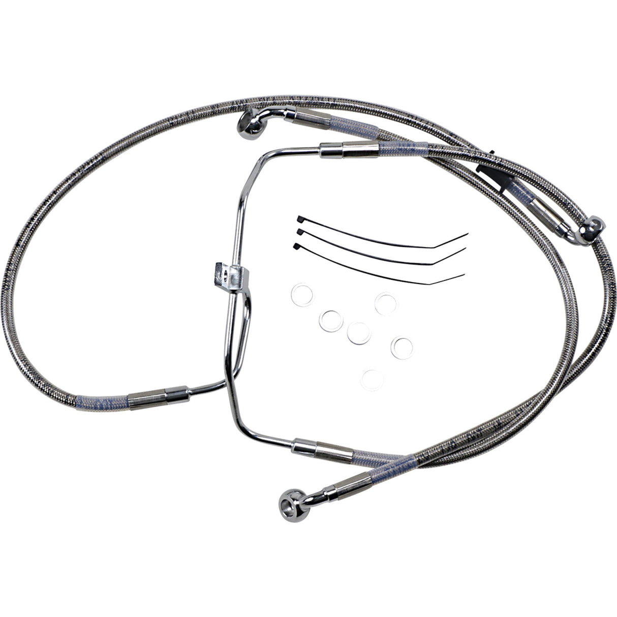 Drag Specialties Brake Line For Harley Fat Bob 2008-2017