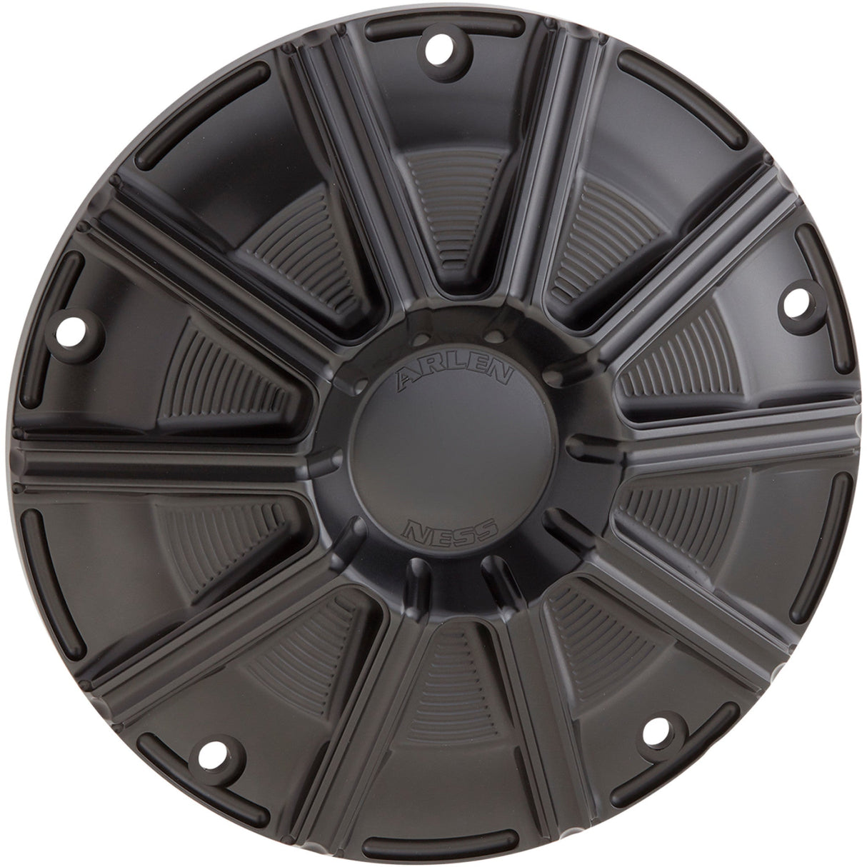 ARLEN NESS 1107-0647 700-000 10-Gauge Derby Cover - Black - Touring/Trike