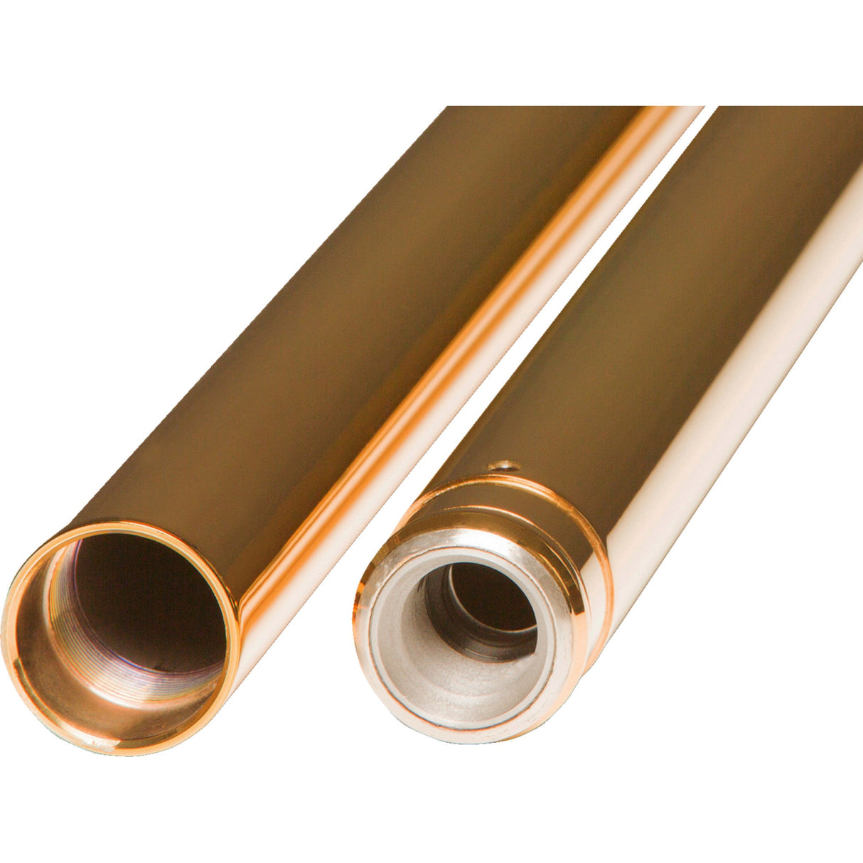 CUSTOM CYCLE ENGINEERING 0404-0332 T 2001TN Gold Fork Tubes Fork Tubes - 41 mm - 22.25" - Gold