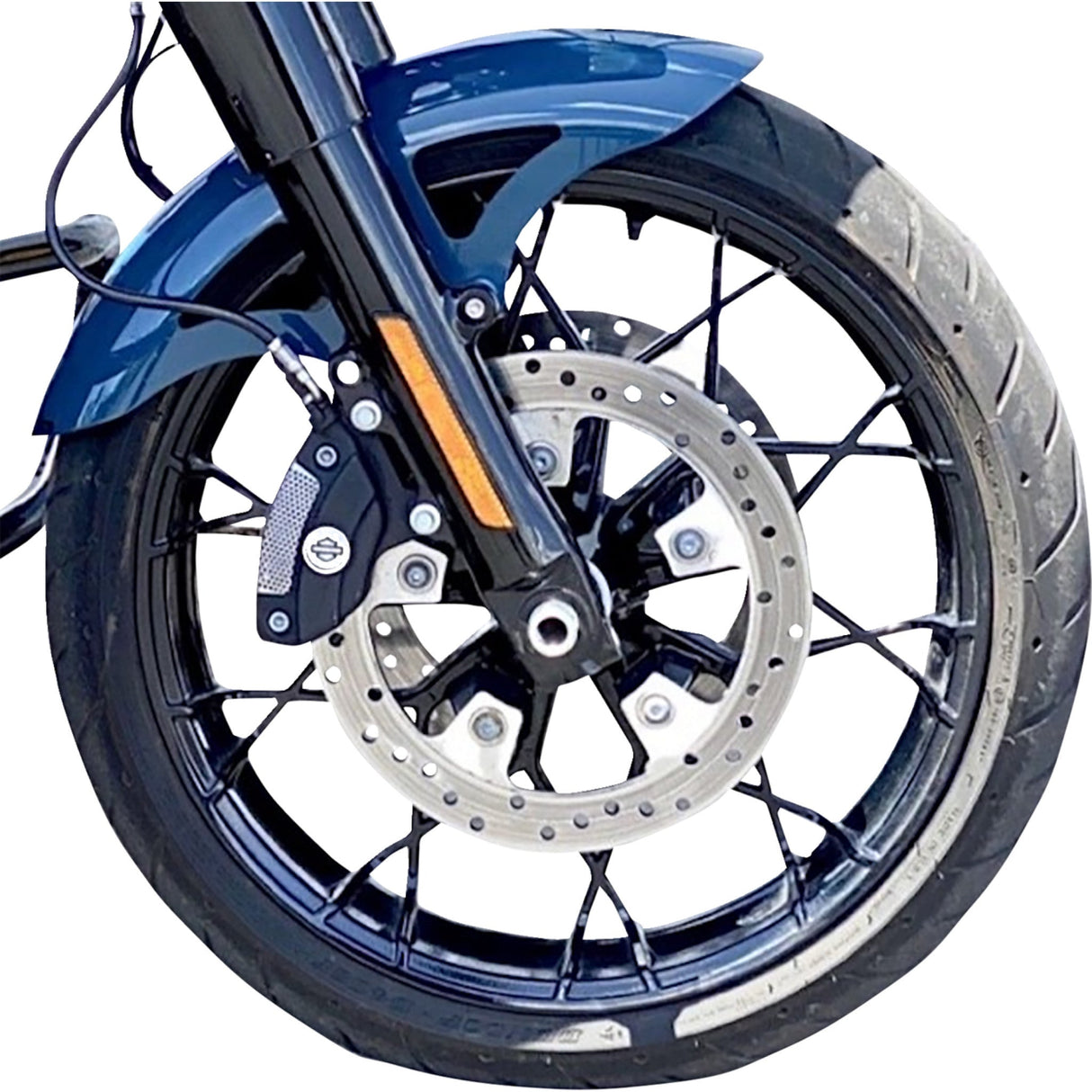 Russ Wernimont Designs Retro Front Fender For 19" Wheel - RWD-50290 For Harley Touring 2023-2025