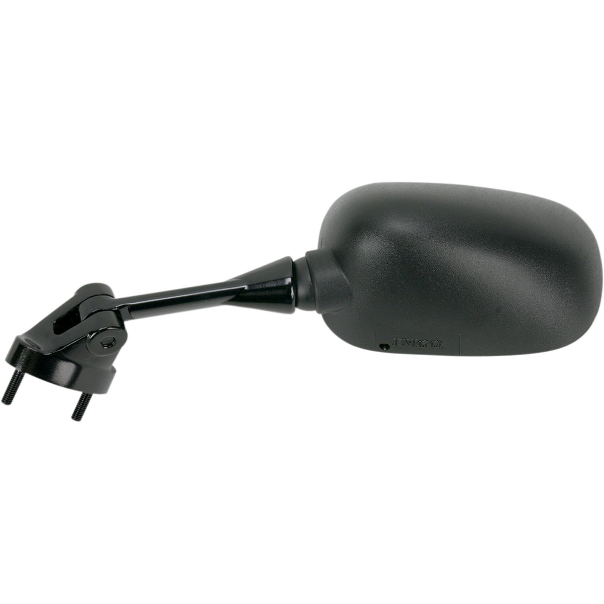 EMGO 0640-0160 20-43012 OEM-Style Replacement Mirror Mirror - Side View - Rectangle - Black - Left