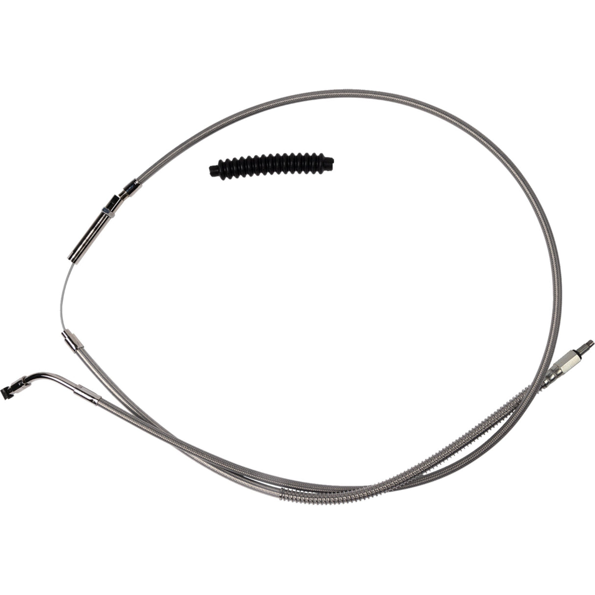 Barnett High-Efficiency Stainless Steel Clutch Cable For Harley-Davidson +8" - 102-30-10072-8 For Harley Road Glide 2023-2026
