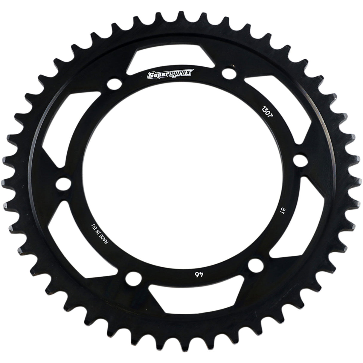 SUPERSPROX 1210-2380 RFA-1307-46-BLK Edge Rear Sprocket black - 46 tooth