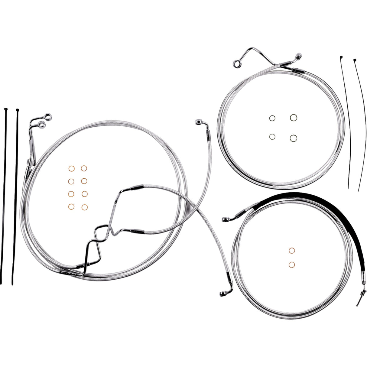 Magnum Shielding Cable Kit - 387875 For Harley Road Glide 2017-2020