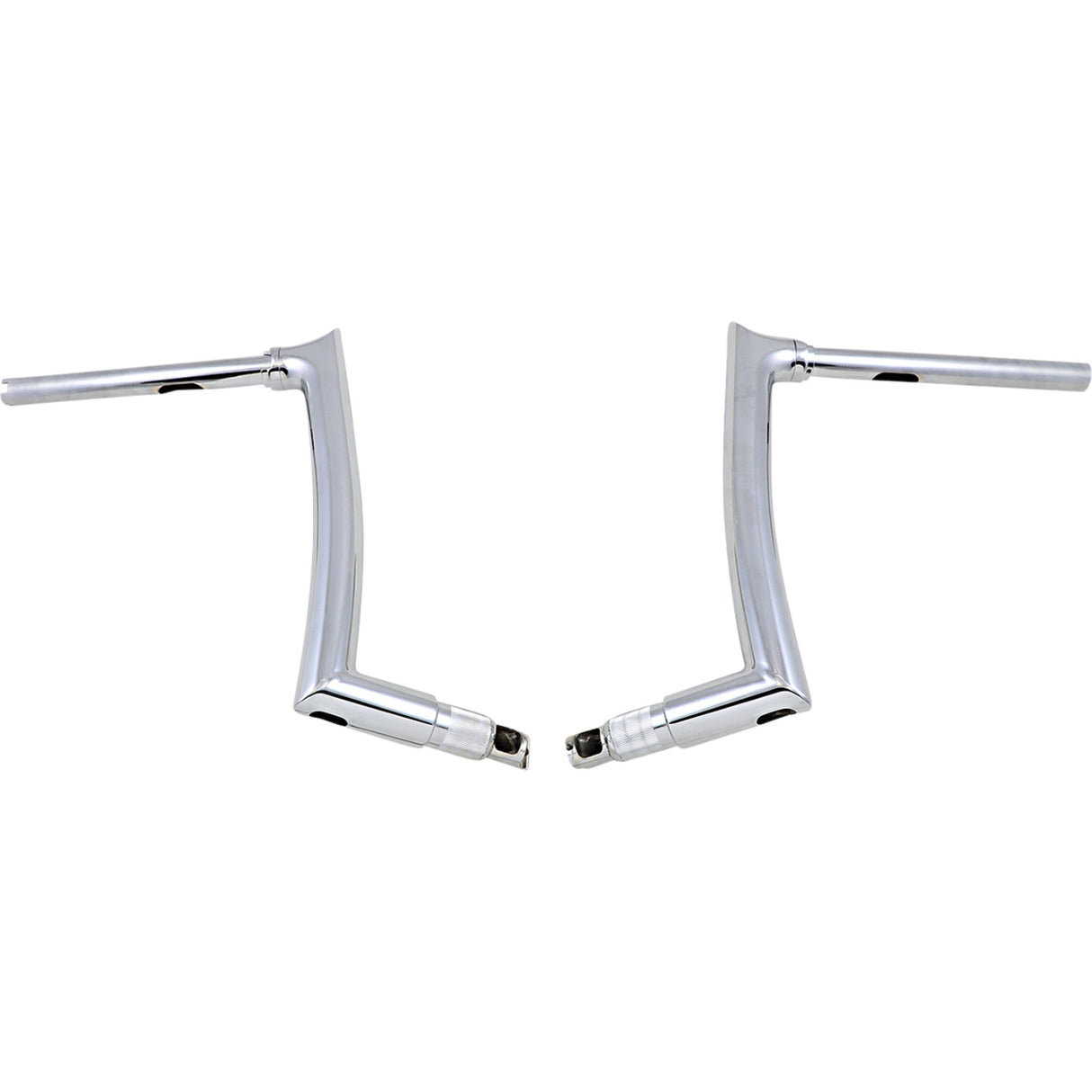 FAT Baggers INC. 1-1/2" EZ Install Pointed Top Handlebar 12" Chrome - 806012 For Harley Road Glide 2015-2020