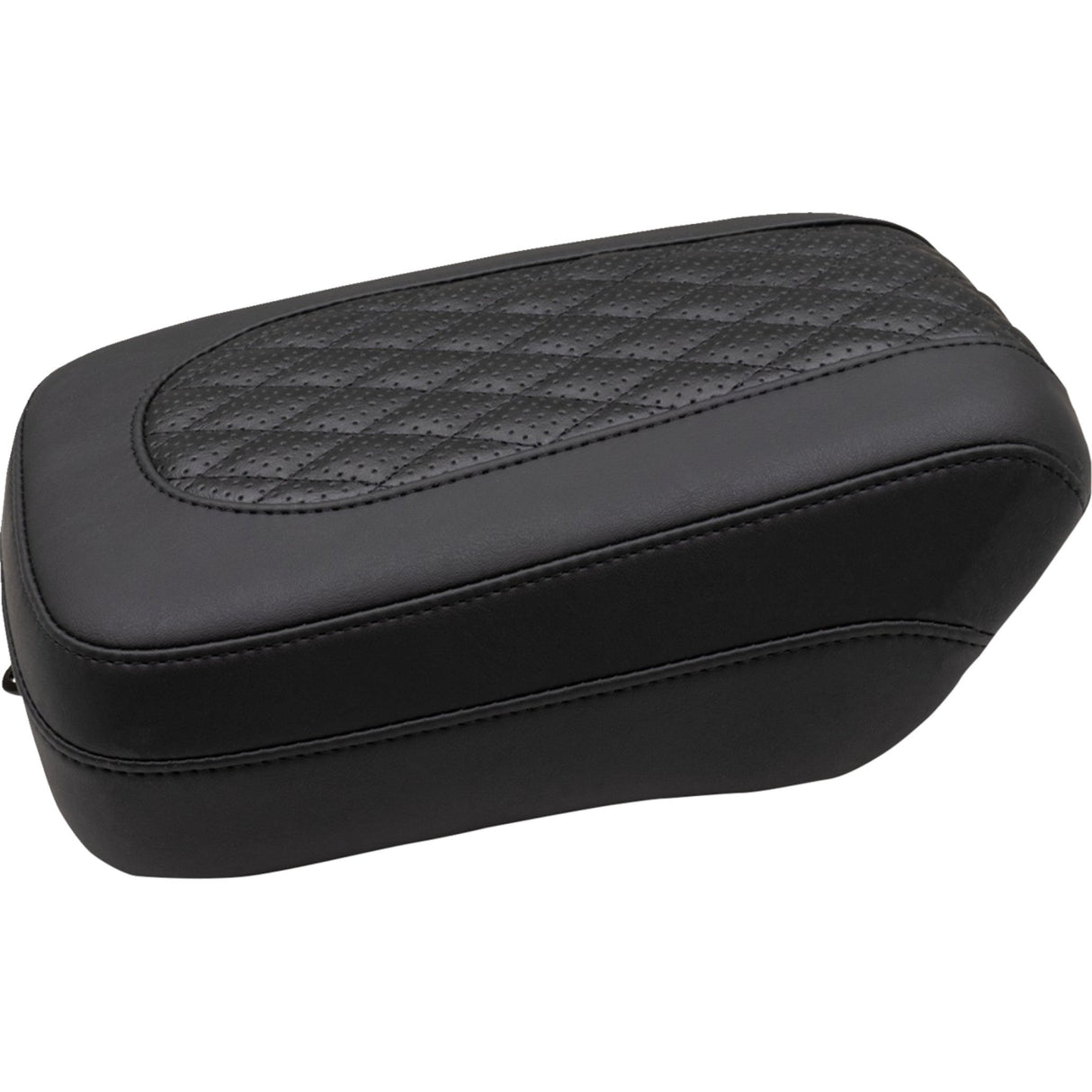 Mustang Squareback Passenger Seat Passenger Black Diamond Stitch - 88202 For Indian 2022-2024