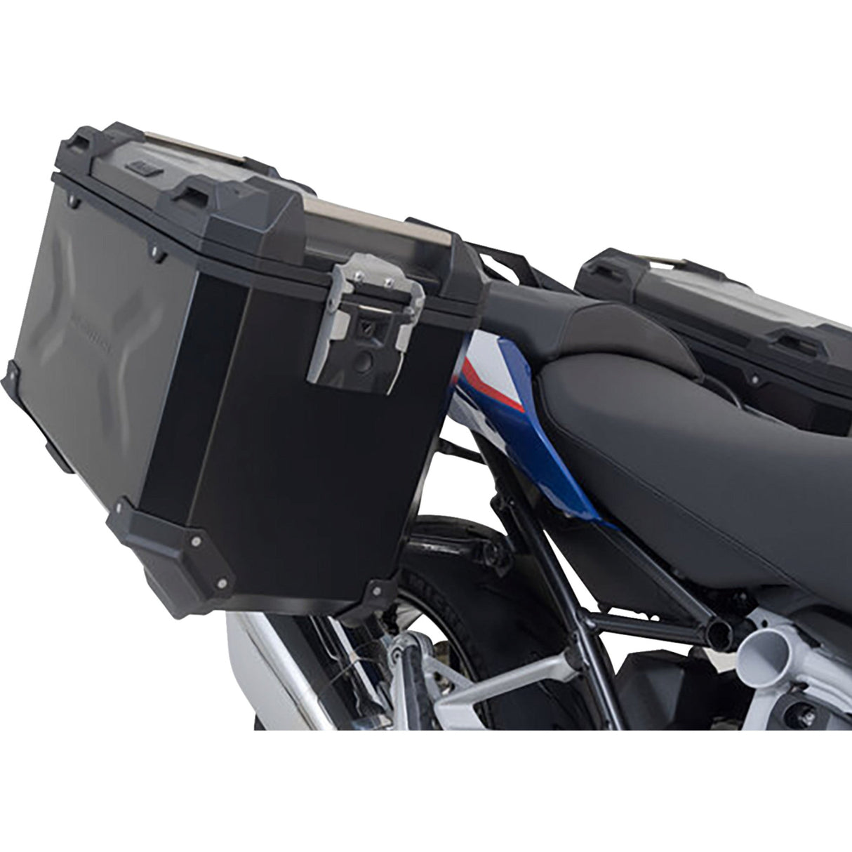 SW-MOTECH 3580-0378 KFT.07.573.70100/B TRAX ADV Aluminum Case System black - bmw r 1200/1250 r '14-'24