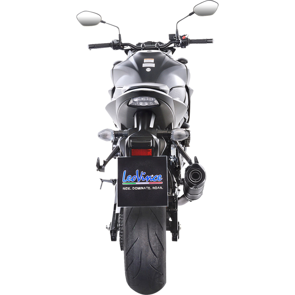 LEOVINCE 1811-3829 14176EU LV One EVO Slip-On Muffler carbon fiber