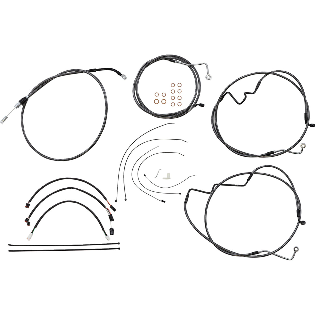 MAGNUM SHIELDING 0662-1085 7871192 KARBONFIBR Designer Handlebar Installation Kit