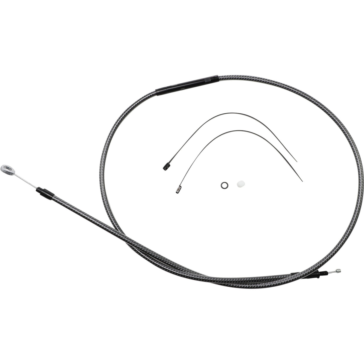 MAGNUM SHIELDING 0652-2387 72124HE High-Efficiency Polished KARBONFIBR Clutch Cable