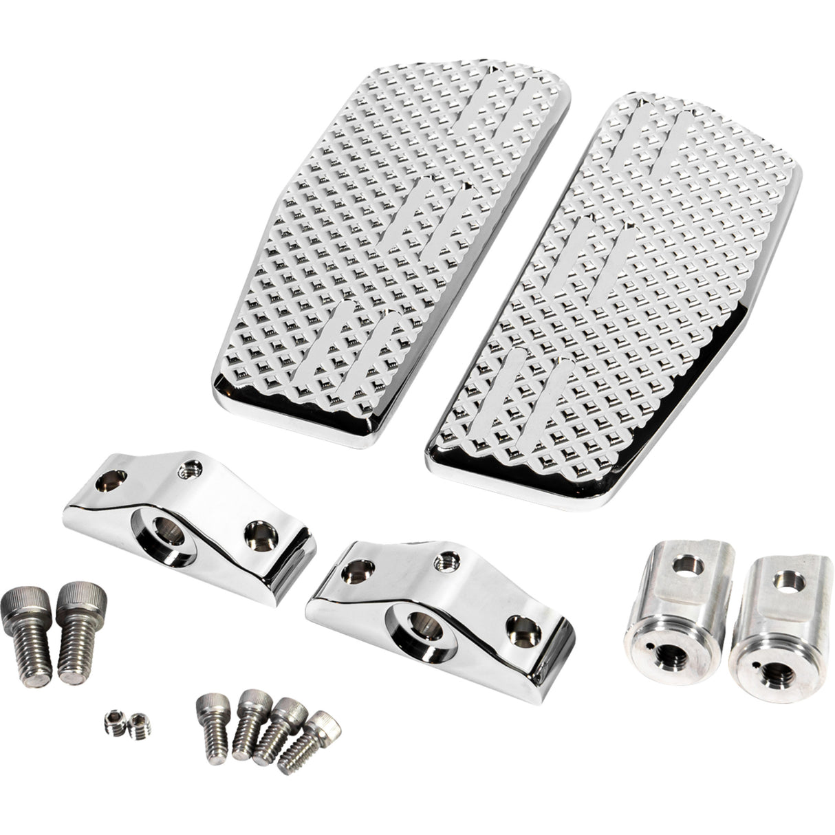LA CHOPPERS 1621-1199 LA-P101-02C Mini Floorboards driver - chrome