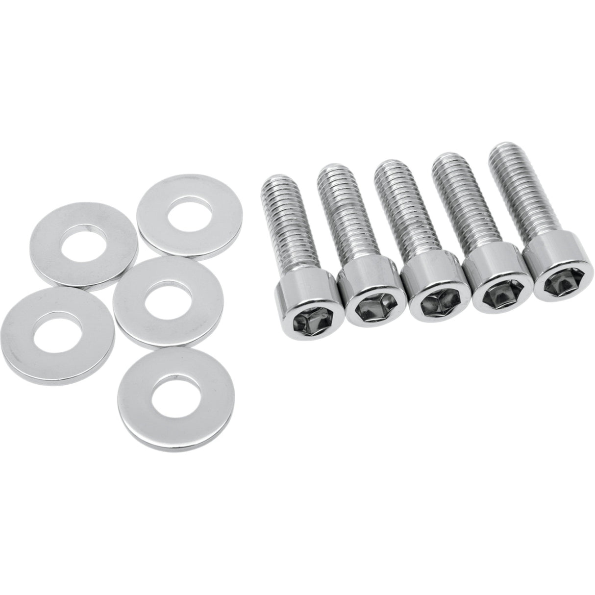 Colony Rotor, Sprocket And Belt Mounting Hardware Kit Sprocket Belt Pulley Socket-Head 1-1/2" - 8835-10 For Harley Motorcycles 1973-1999