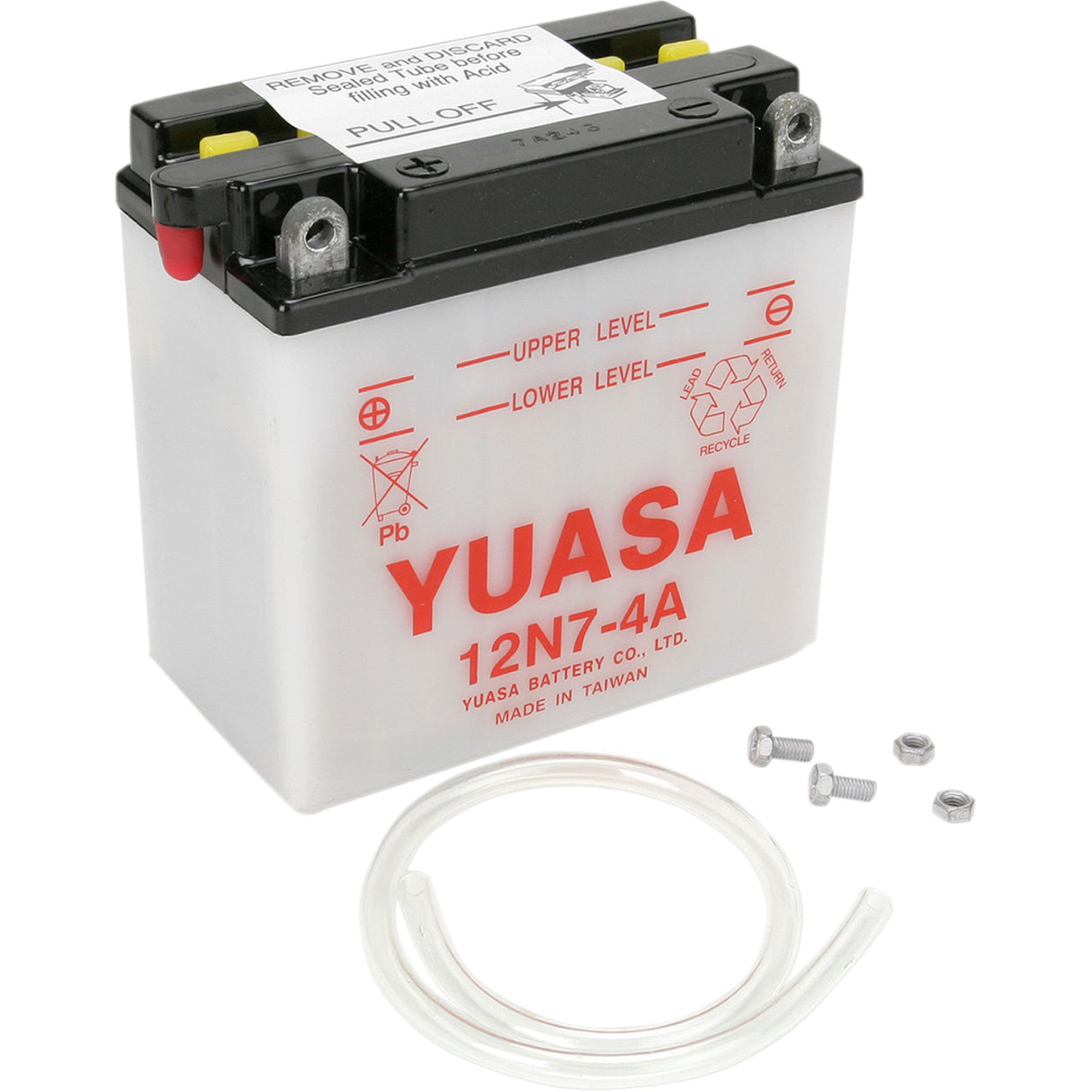 Yuasa Conventional Battery — 12 V - YUAM2274A For Harley Sportster 900 / Super Glide 1970-1978