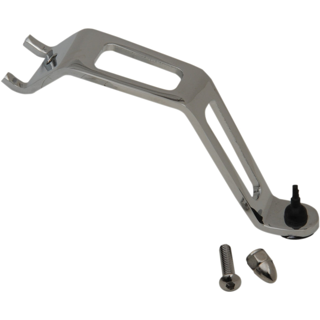 Drag Specialties Easy Find Kickstand Extension Chrome For Harley Motorcycles 1984-2006