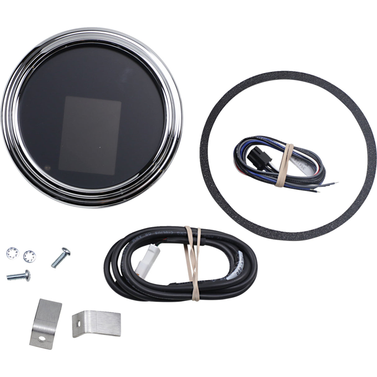 Dakota Digital MLX 2000 Series Gauge Chrome Bezel 4.5" - MLX-2011 For Harley Motorcycles 2011-2024