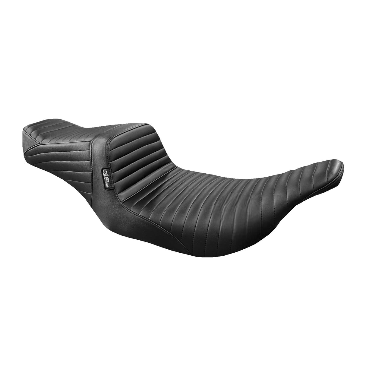 LePera Tailwhip Seat Pleated Black - LH-587PT For Harley Touring 1997-2007