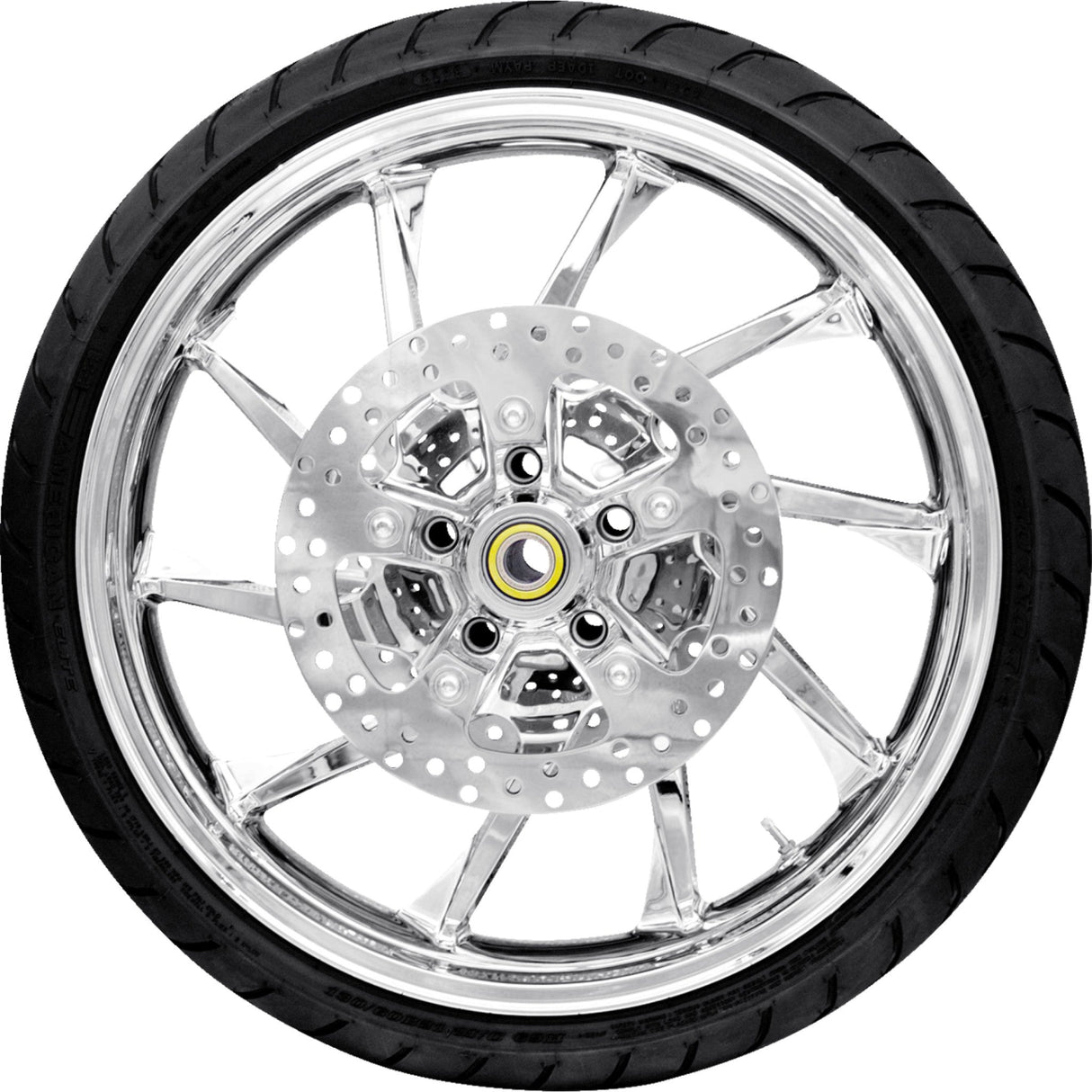 Coastal Moto Wheel - PKG-HUR213CH-24ABST For Harley Touring 2023-2026