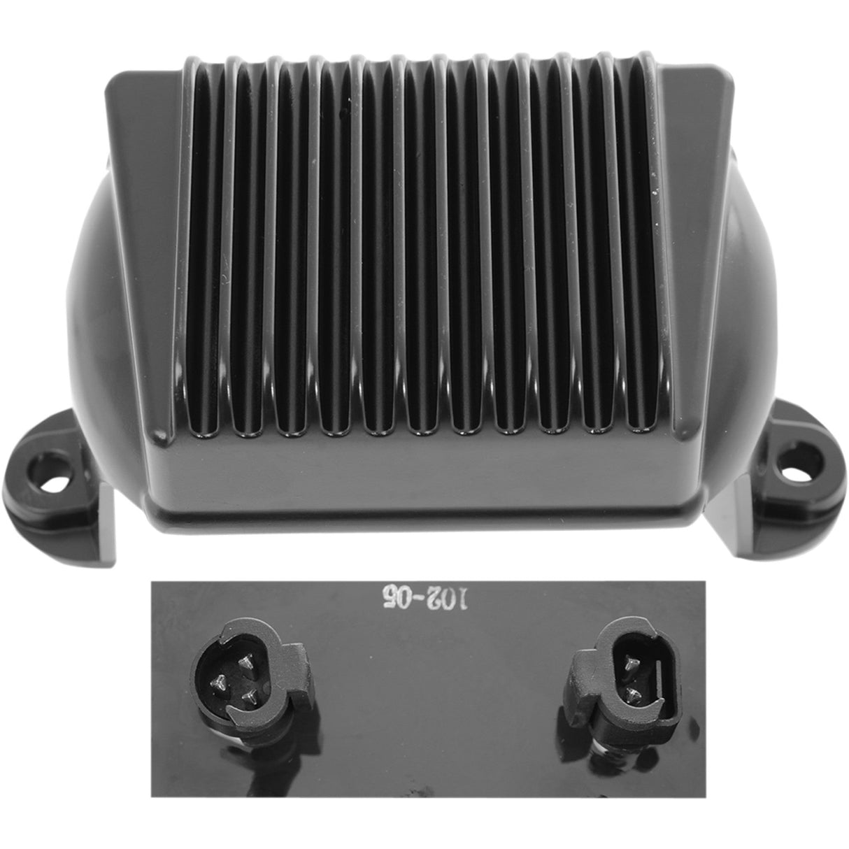 DRAG SPECIALTIES 2112-0792 Solid-State Regulator Regulator -FL '06-'08 - Black