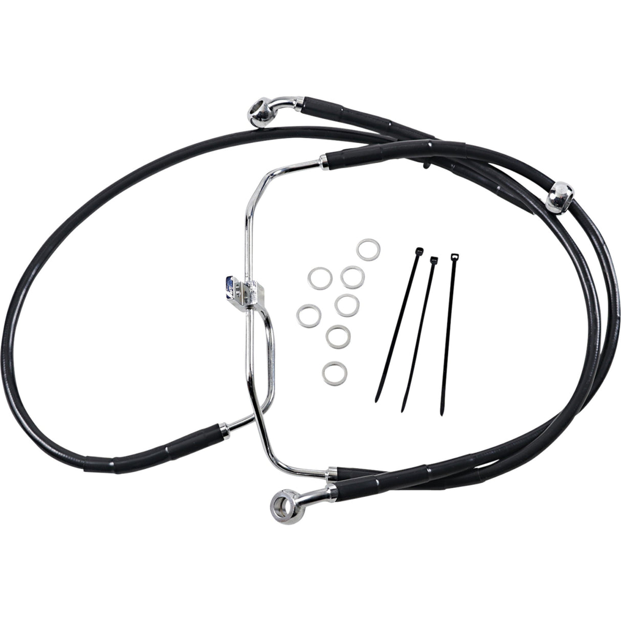 Drag Specialties Brake Line For Harley Fat Bob 2008-2017