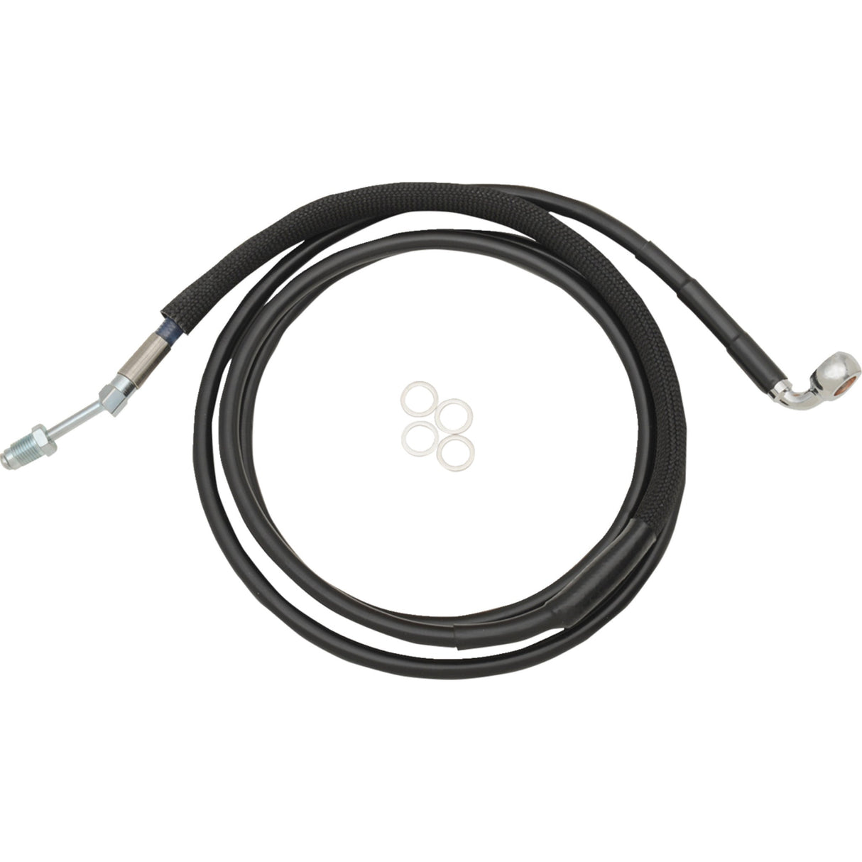 Drag Specialties Stainless Steel Hydraulic Clutch Line For Harley Road Glide 2017-2020
