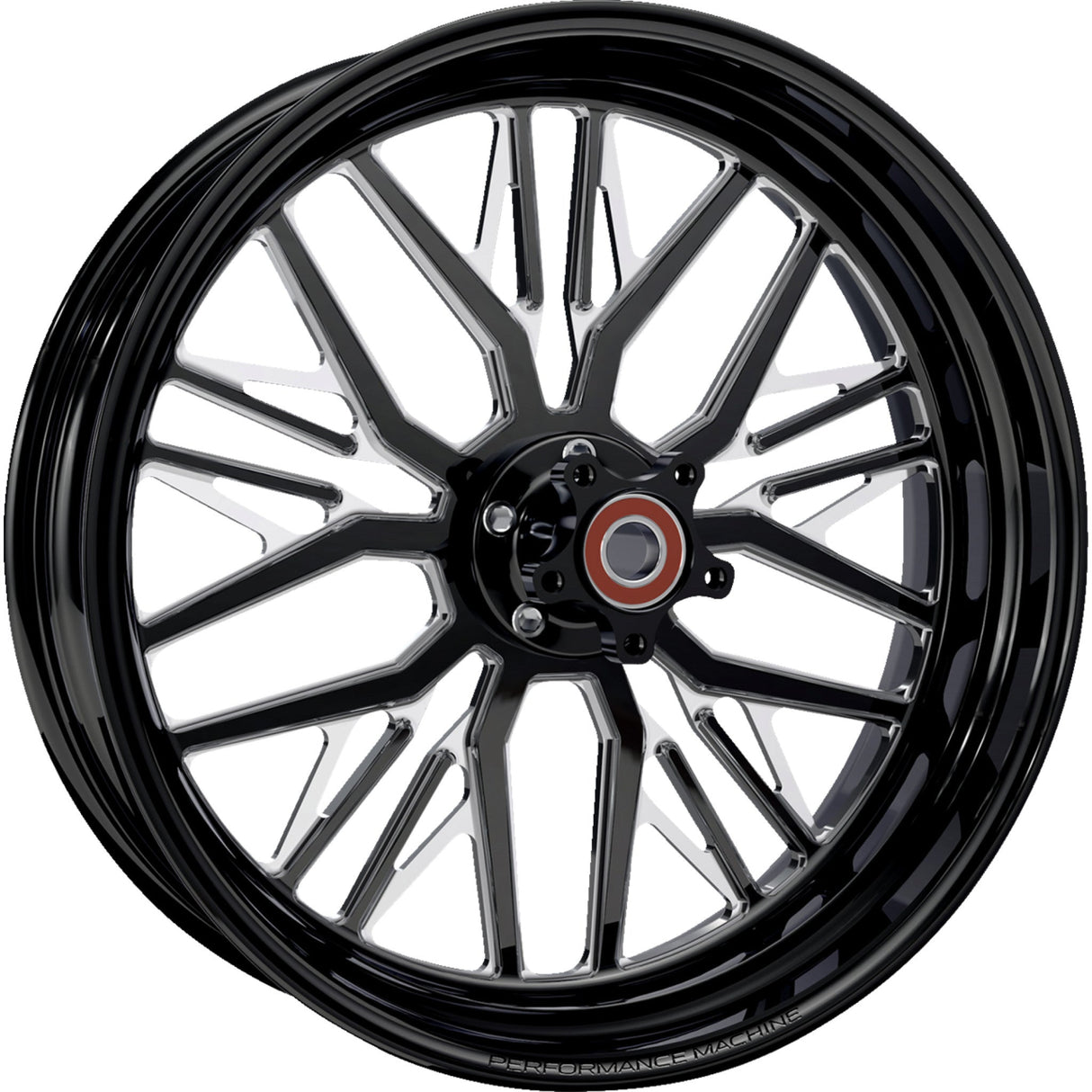 Performance Machine (pm) Nivis Wheel - 1270-7814R-NVSAP-BMP For Harley Touring 2009-2023