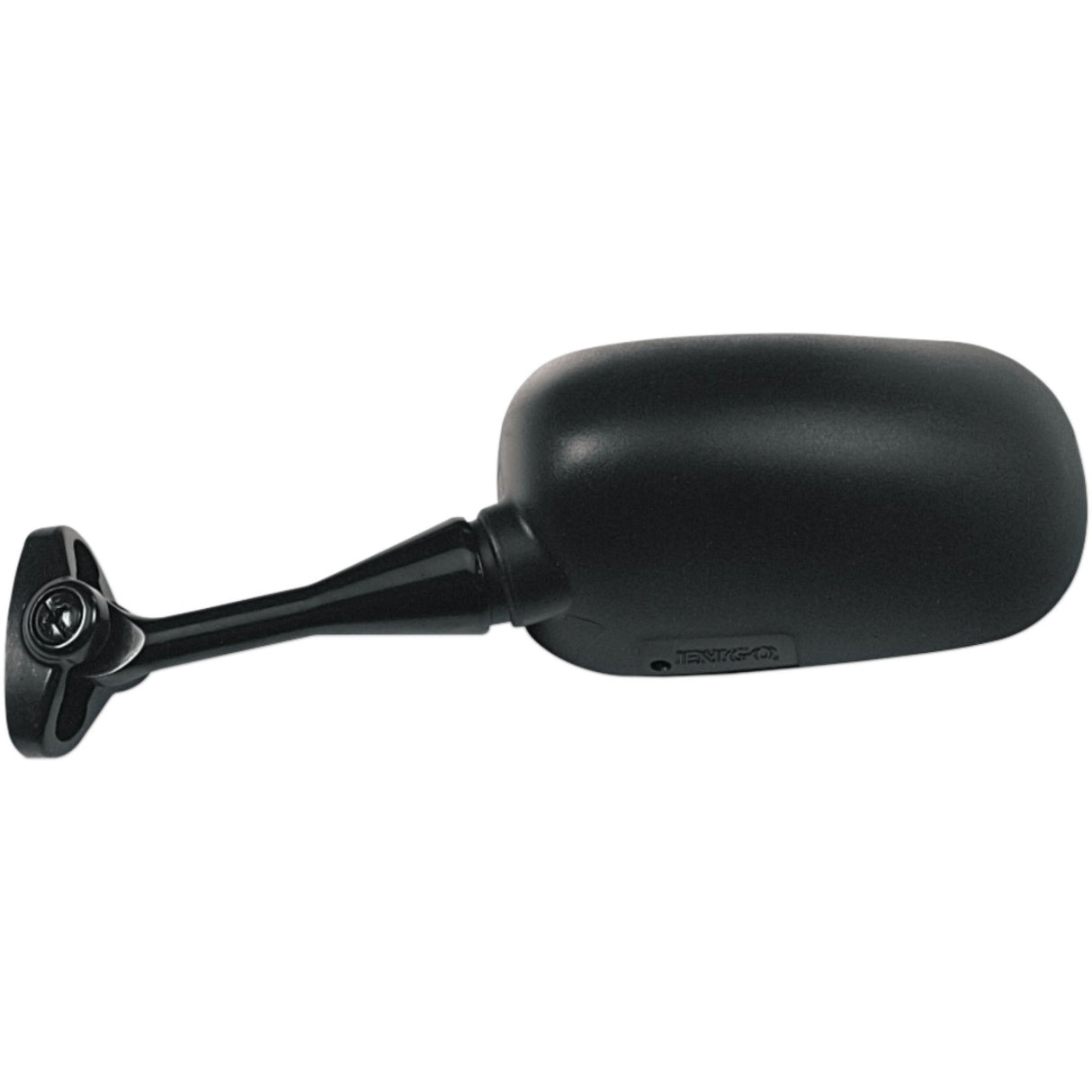 EMGO 20-87022 20-87022 OEM-Style Replacement Mirror Mirror - Side View - Oval - Black - Left