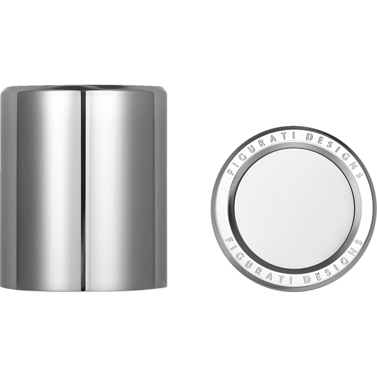 FIGURATI DESIGNS 3550-0363 FD60-DC-2730-SS Docking Covers silver