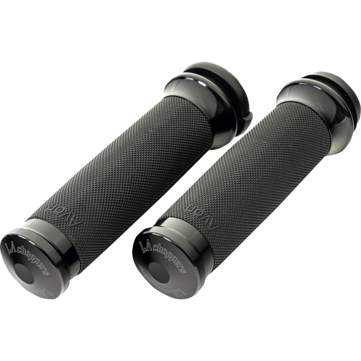 LA CHOPPERS 0630-3366 LA-7493-00B County Line Grips tbw - black