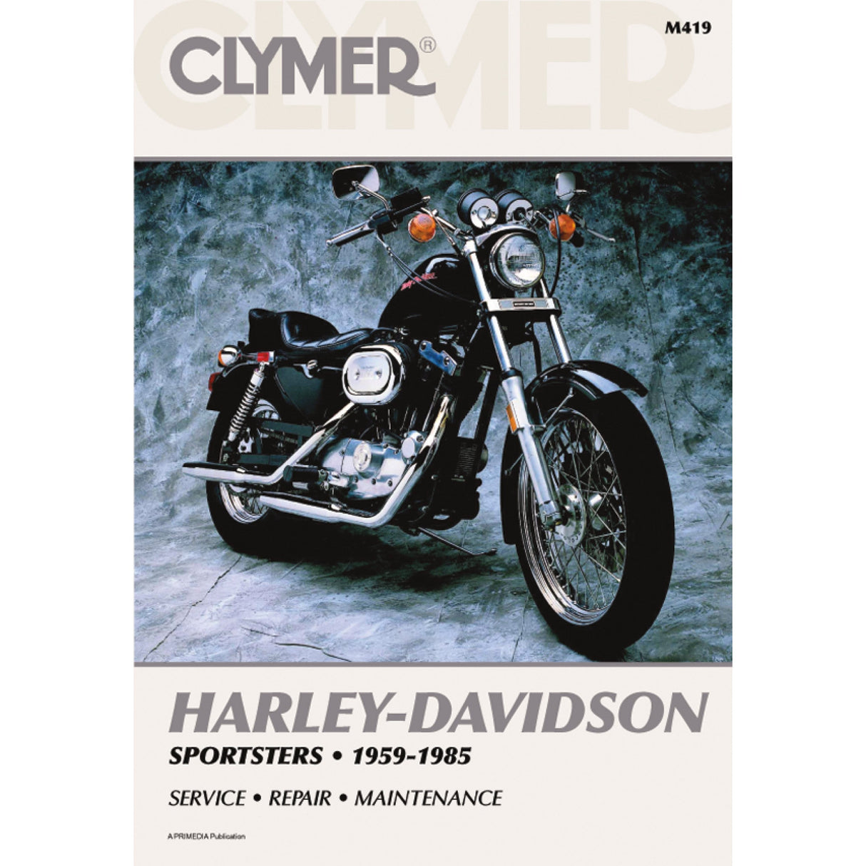 Clymer Service Manual - CM419 For Harley Sportster 1959-1985