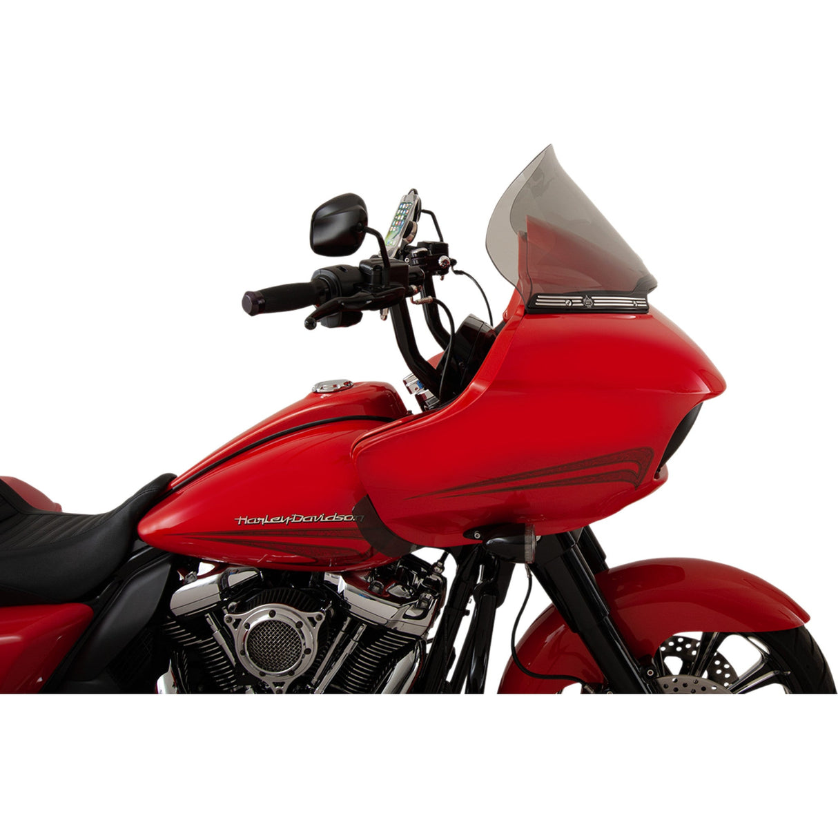 Klock Werks Pro-Touring Flare® Windshield 12" Tinted - KWW-01-0327 For Harley Road Glide 2015-2025
