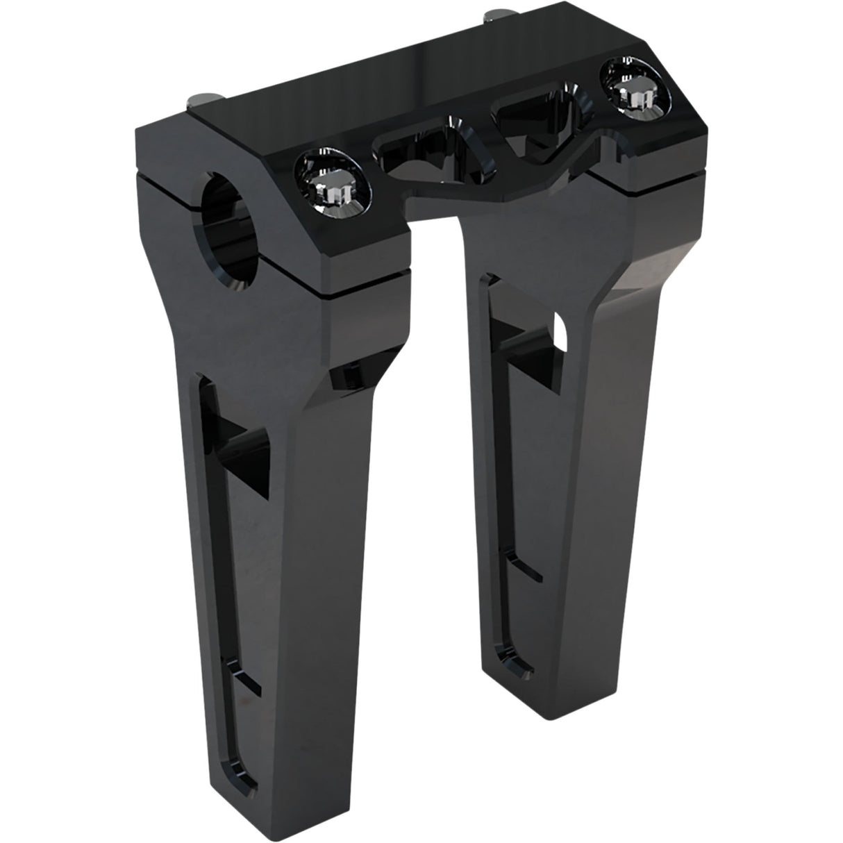 LA CHOPPERS 0602-1212 LA-7470-06B Performance Risers - Straight - 6" - Black Anodized