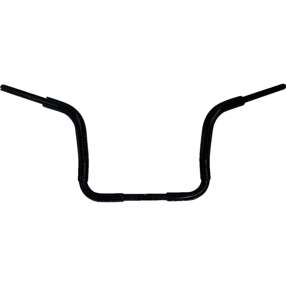 FAT Baggers INC. 1-1/2" EZ Install Rounded Top Handlebar 12" Black - 813012-B For Harley Touring 1999-2013