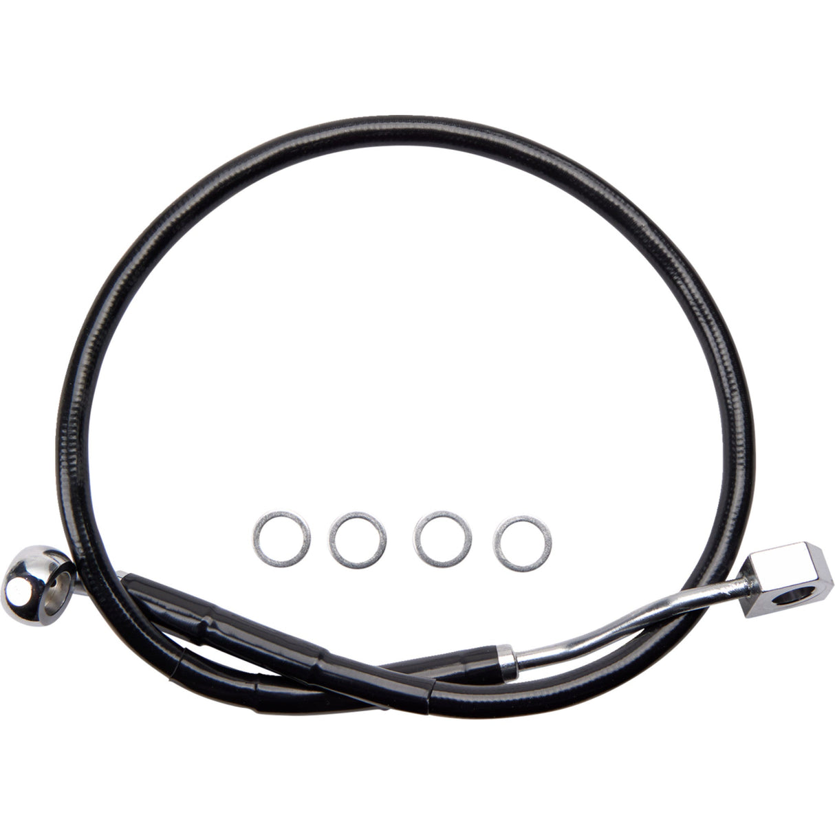 DRAG SPECIALTIES Rear Brake Line - Master Cylinder to ABS