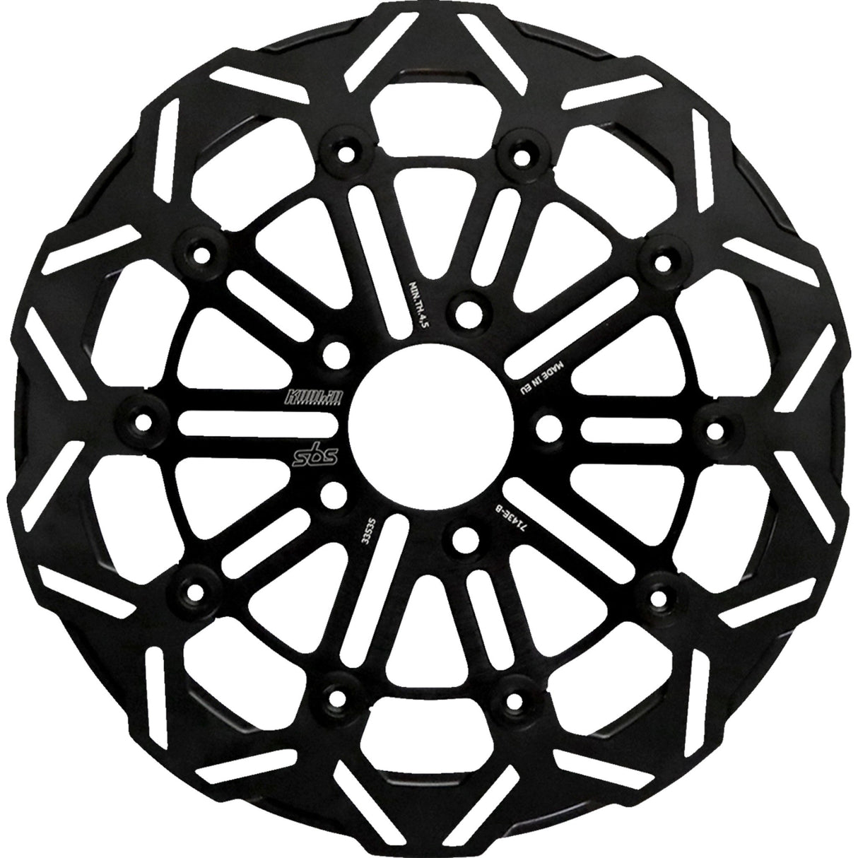 SBS 1710-4783 7143E-B Brake Rotor 10-spoke