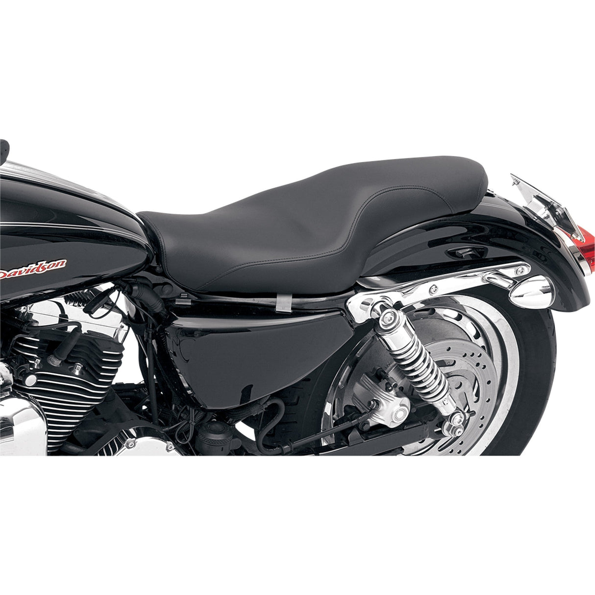 Saddlemen Profiler™ Seat Profiler™ Black Smooth - 807-03-047 For Harley Sportster 2004-2020 (4.5G Tank)