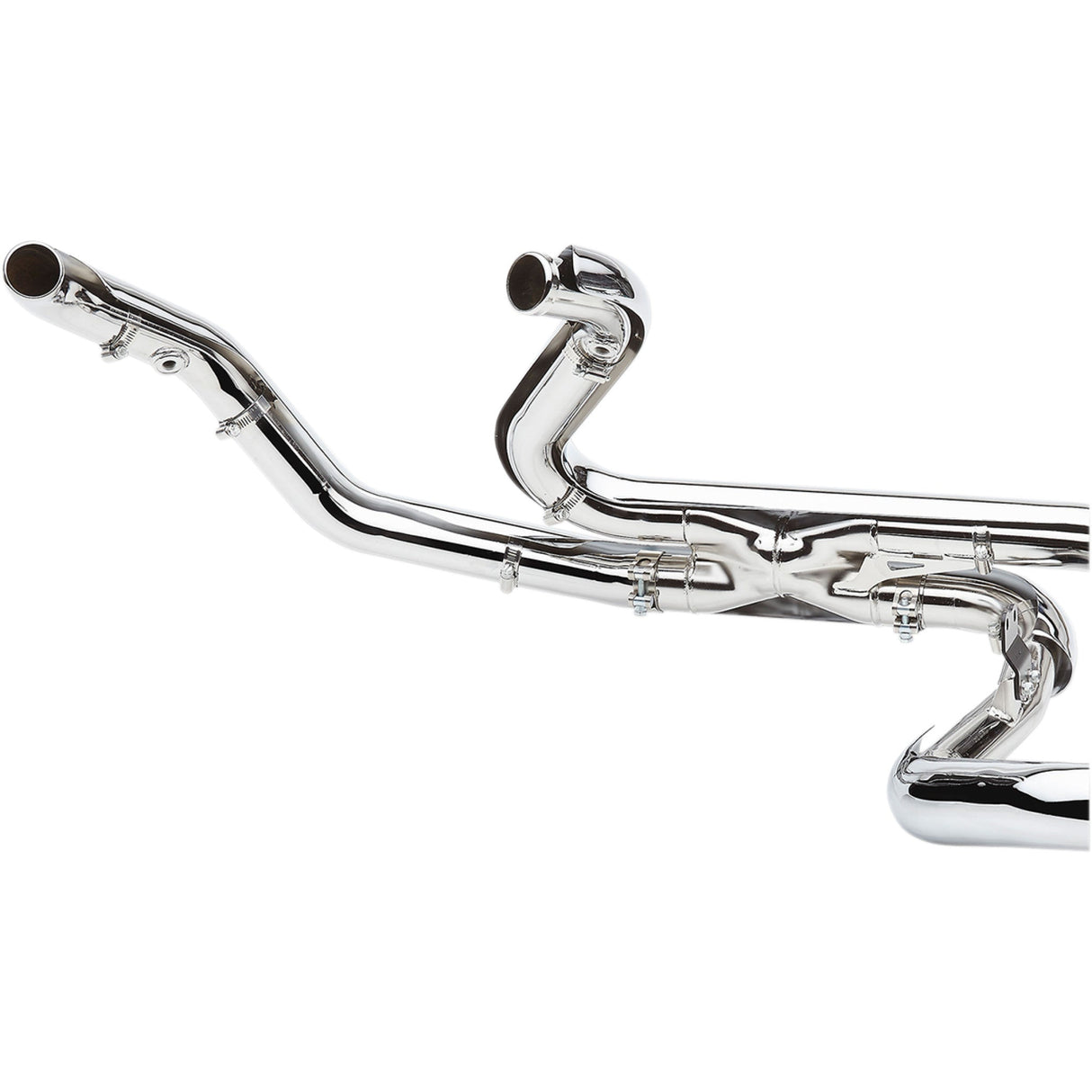 COBRA 1802-0360 6255 Pro Chamber Headpipes - Chrome