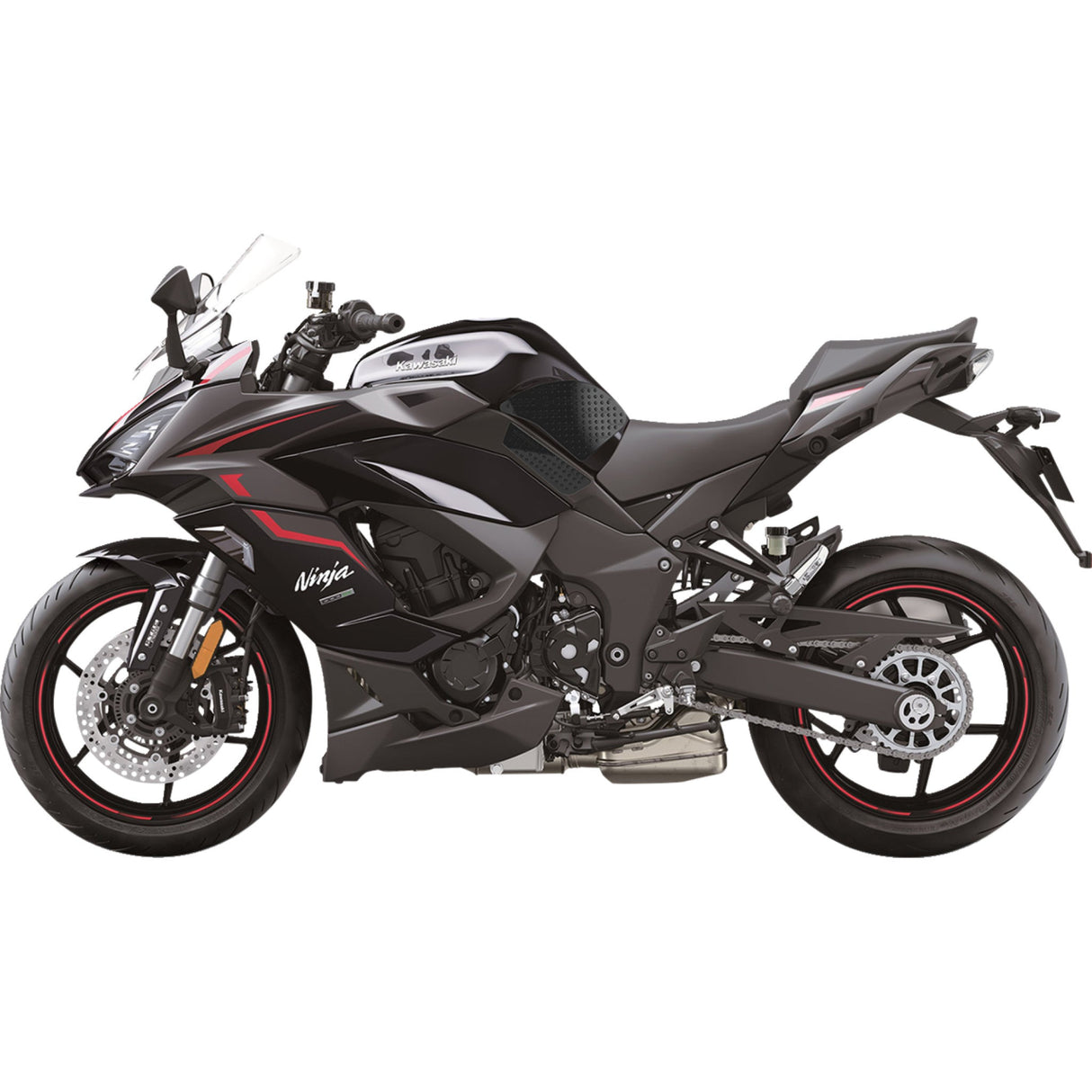 Stompgrip Sticker Kit - 55-10-0178B Kawasaki Ninja 1000SX 2020-2024