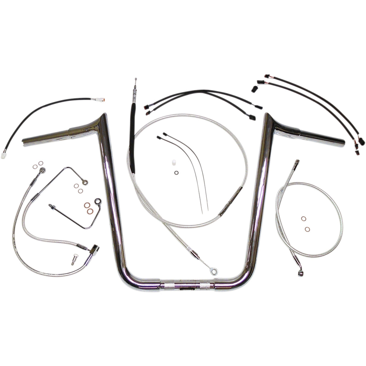 Magnum Shielding Cable Kit - 387781 For Harley Softail 2016-2017